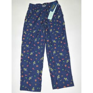 NWT Polo Ralph Lauren Boys Pajama Pants Sleepwear Size Small Navy‎ Bear Print